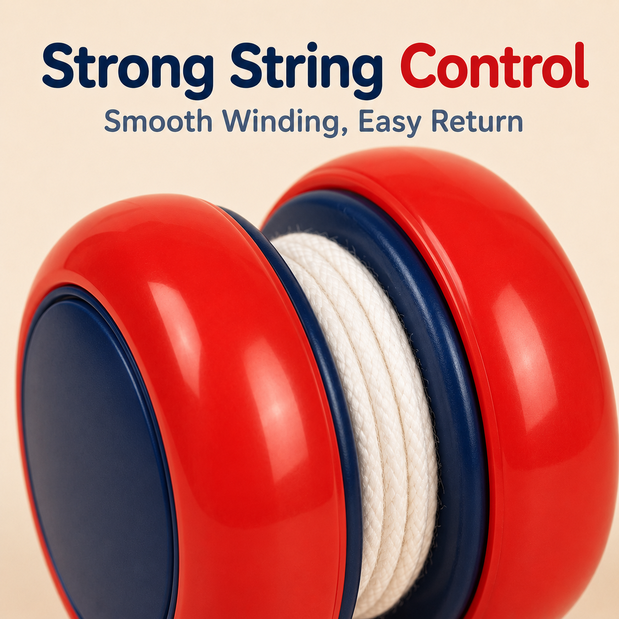 Classic Yo-Yo Toy – Smooth Spinning Yo-Yo with Strong String for Indoor & Outdoor Play